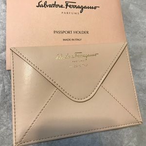 ferragamo passport holder